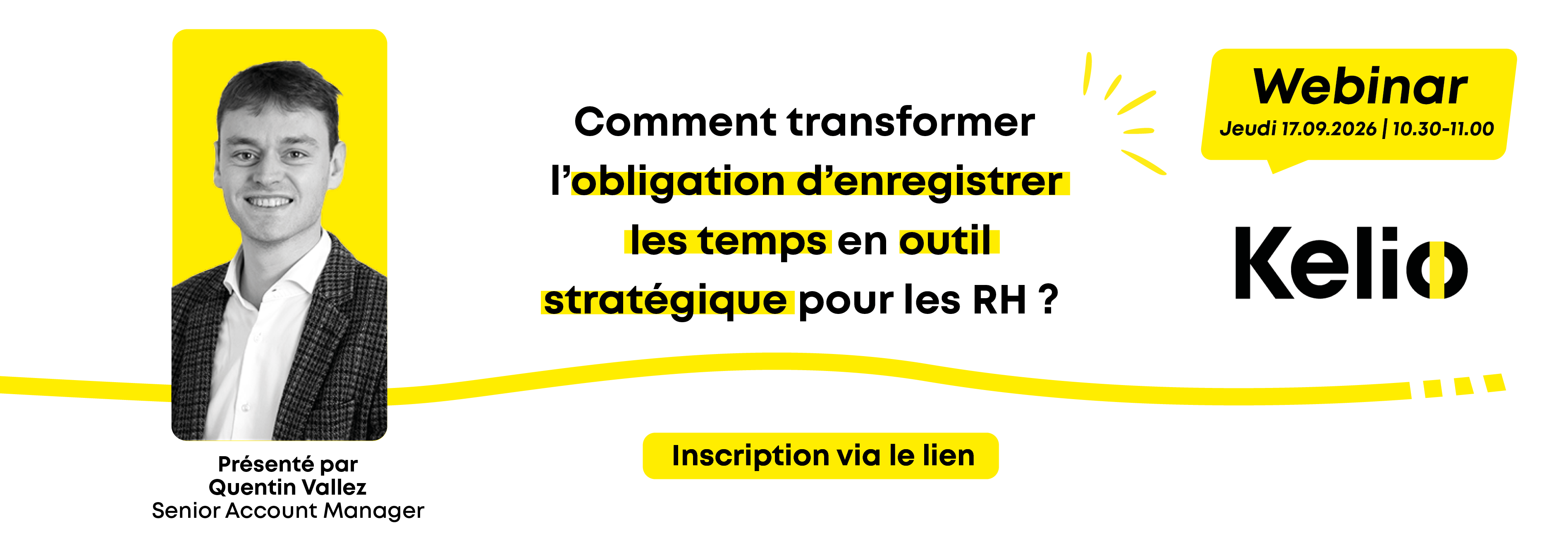 Webinar sur l'enregistrement des temps