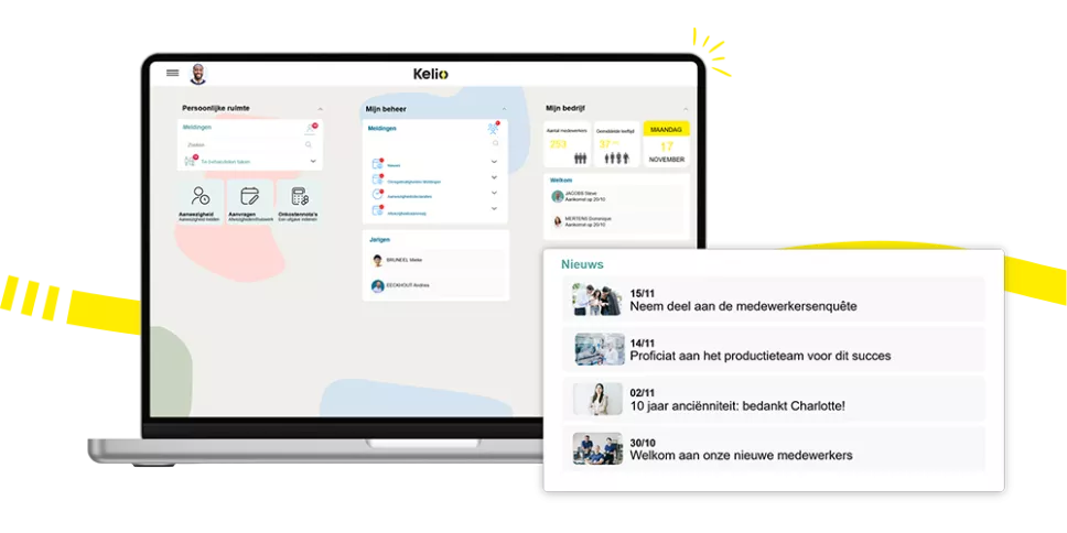 Kelio-software: platform voor het delen van strategische projecten en collectieve successen binnen de onderneming