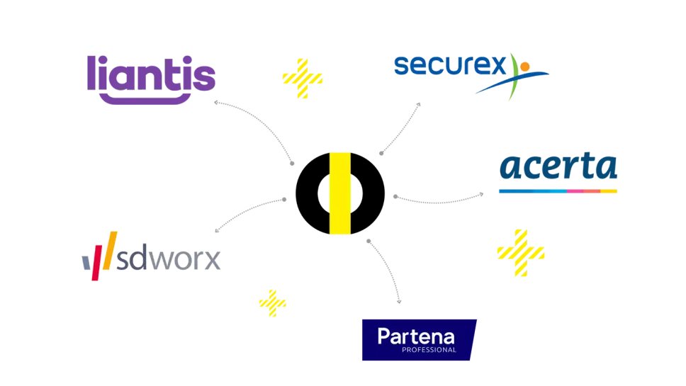 Kelio est compatible avec les logiciels paie comme Liantis, Securex, Acerta, Sdworx ou Partena