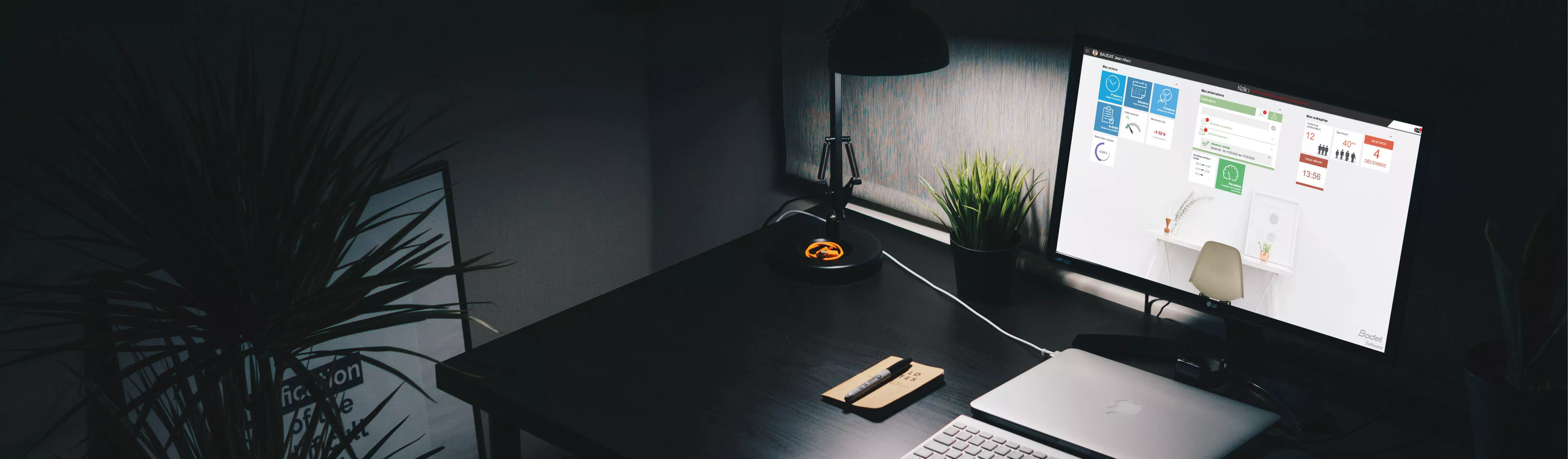 Banner site Kelio V.4