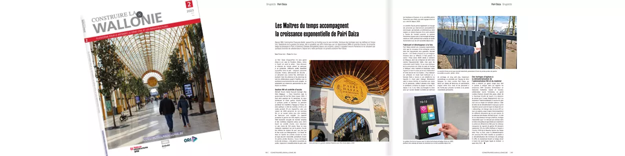 Kelio accompagne le parc Pairi Daiza