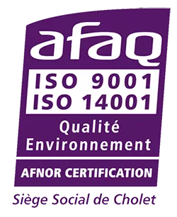 Kelio entreprise certifiée ISO 9001 et ISO 14001