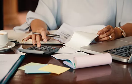 Voorbeeld van een vergoeding van beroepskosten