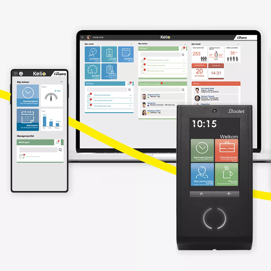 Software voor tijdregistratie en activiteitenbeheer (T&A)