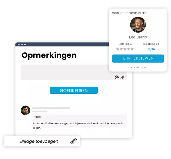 Kandidaten opvolgen