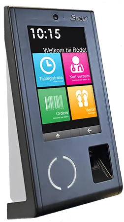 Multifunctionele biometrische boekingsterminal Kelio Visio voor tijdbeheer en toegangscontrole